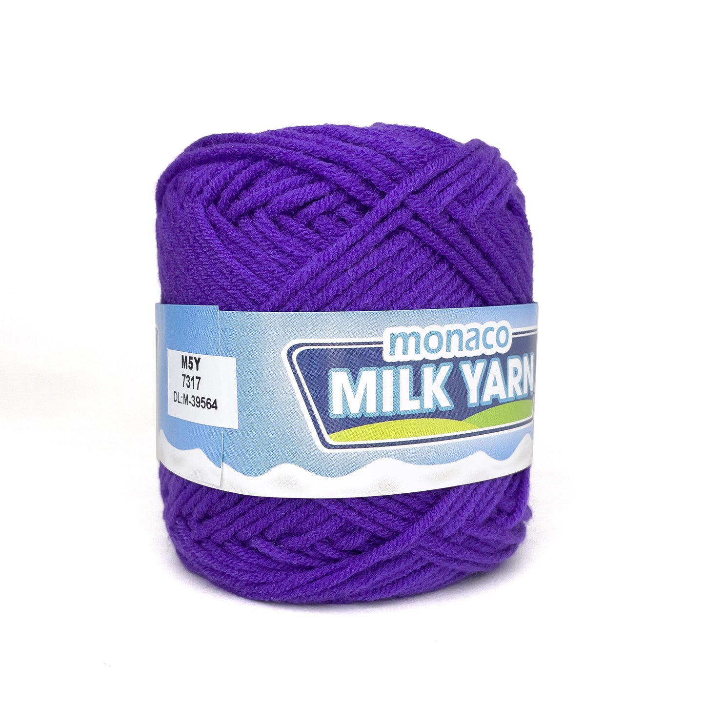 Monaco Milk Yarn 5ply Milk Cotton Yarn 100% Acrylic for Crochet and Knitting (50g)