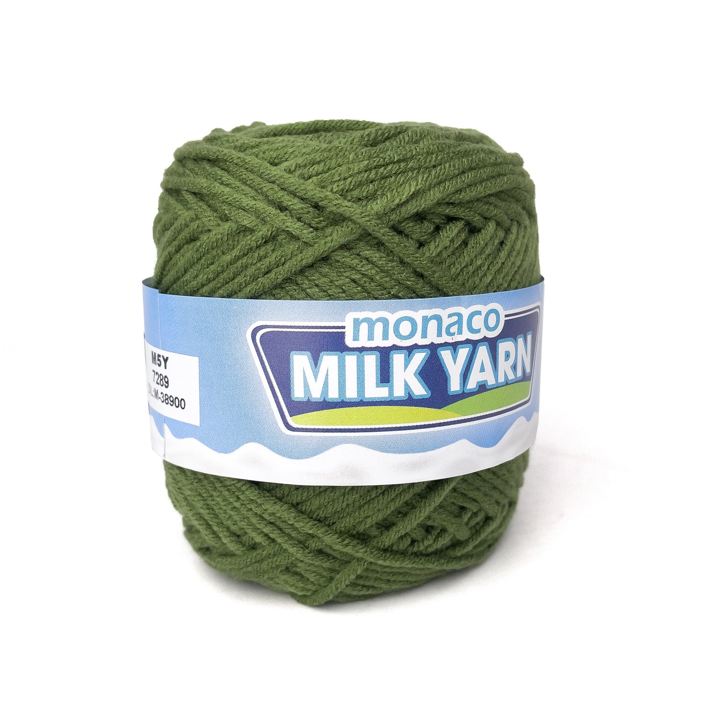 Monaco Milk Yarn 5ply Milk Cotton Yarn 100% Acrylic for Crochet and Knitting (50g)