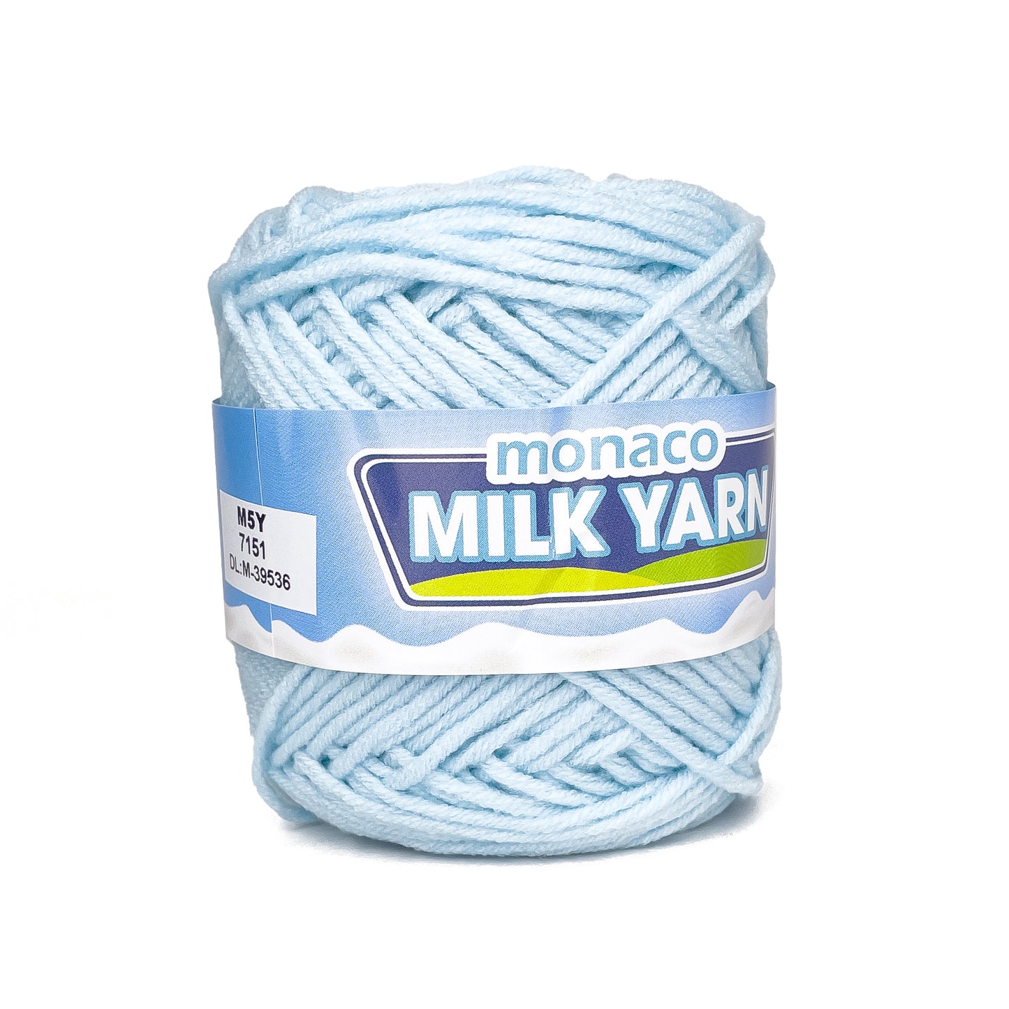 Monaco Milk Yarn 5ply Milk Cotton Yarn 100% Acrylic for Crochet and Knitting (50g)
