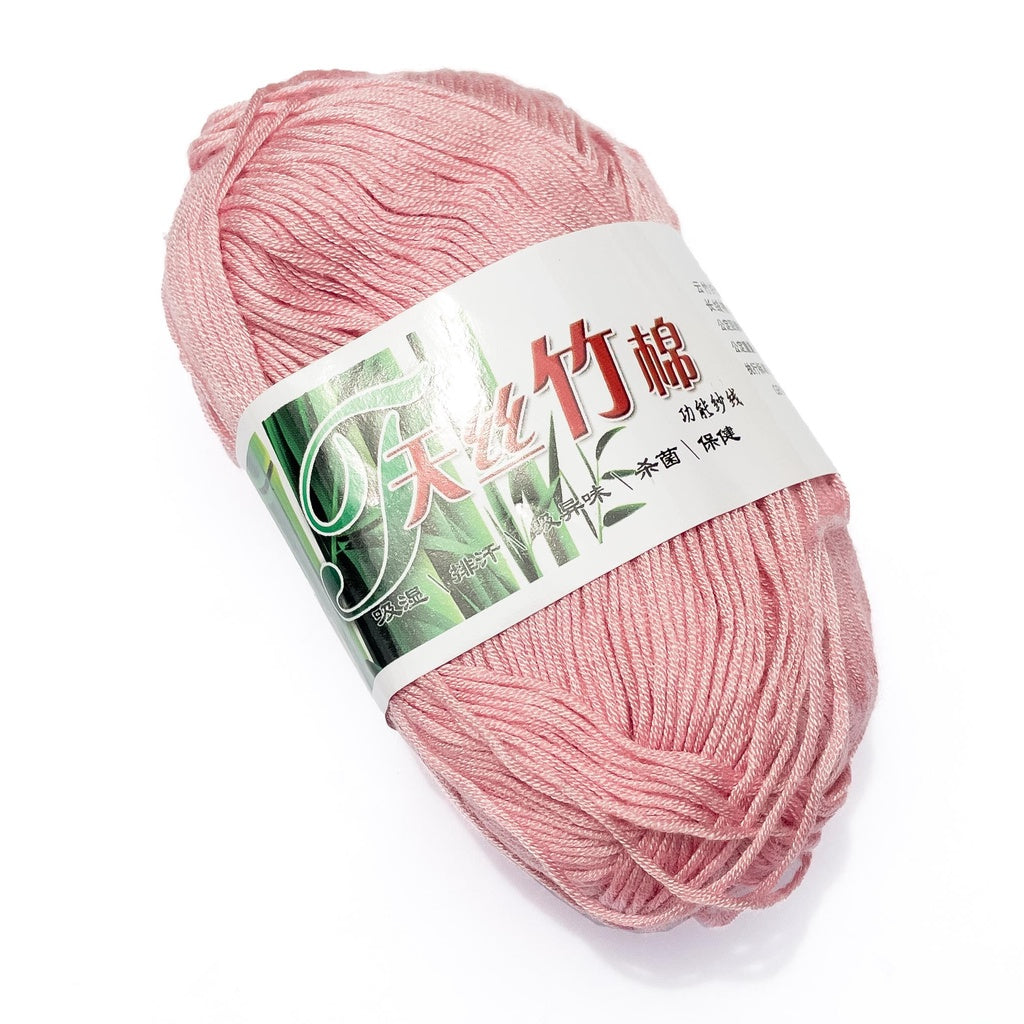 Bamboo Cotton Blend Yarn (70% Bamboo, 30% Cotton) 6ply Lace (50g) - 1 of 2