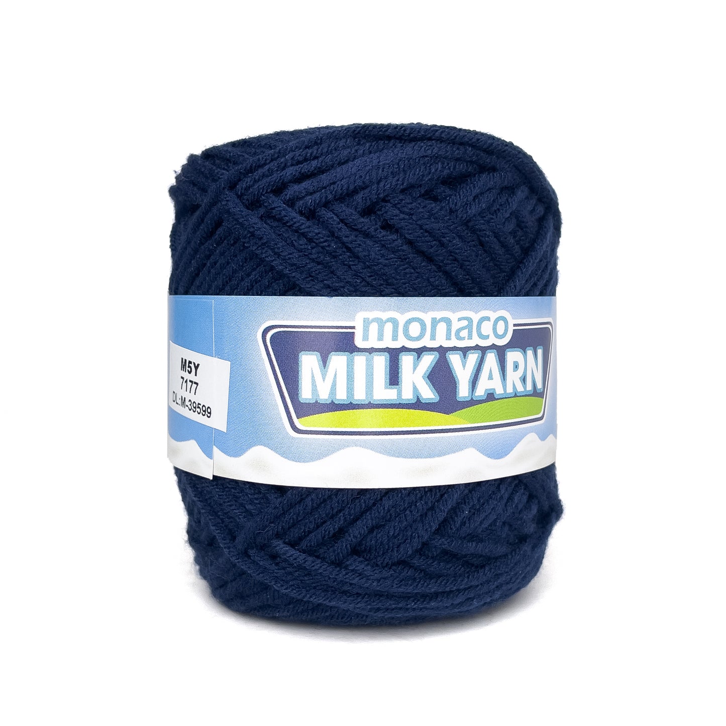 Monaco Milk Yarn 5ply Milk Cotton Yarn 100% Acrylic for Crochet and Knitting (50g)