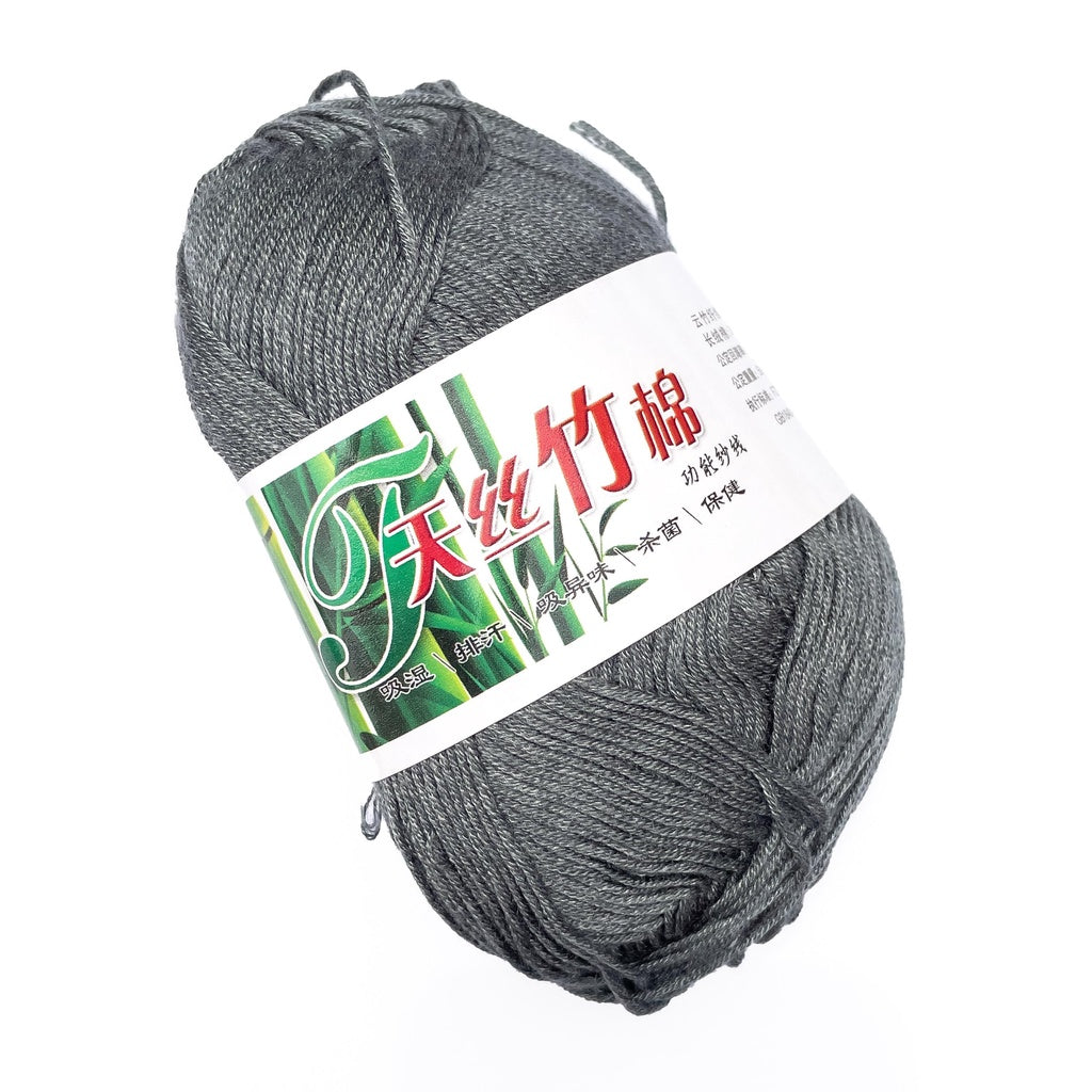 Bamboo Cotton Blend Yarn (70% Bamboo, 30% Cotton) 6ply Lace (50g) - 1 of 2