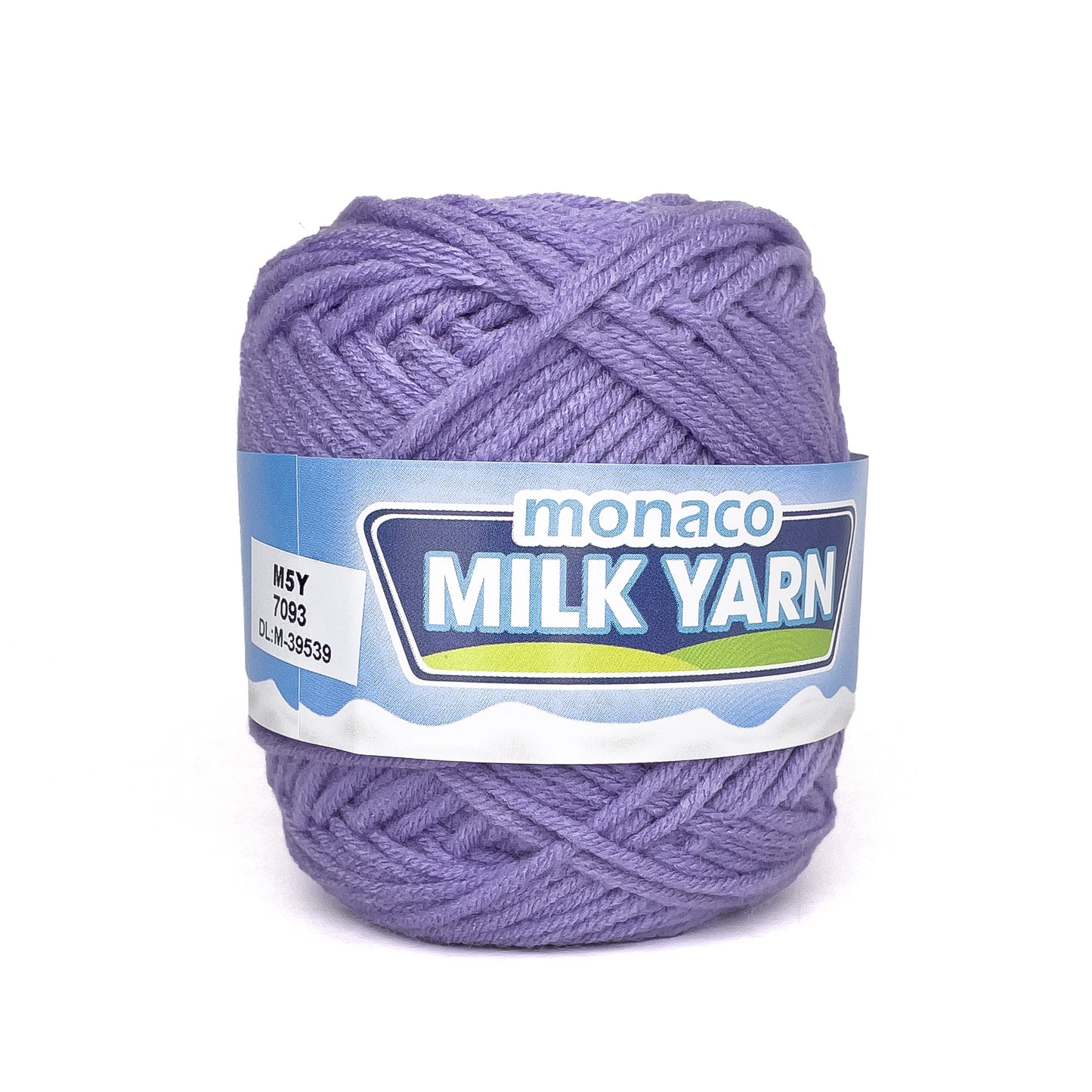 Monaco Milk Yarn 5ply Milk Cotton Yarn 100% Acrylic for Crochet and Knitting (50g)