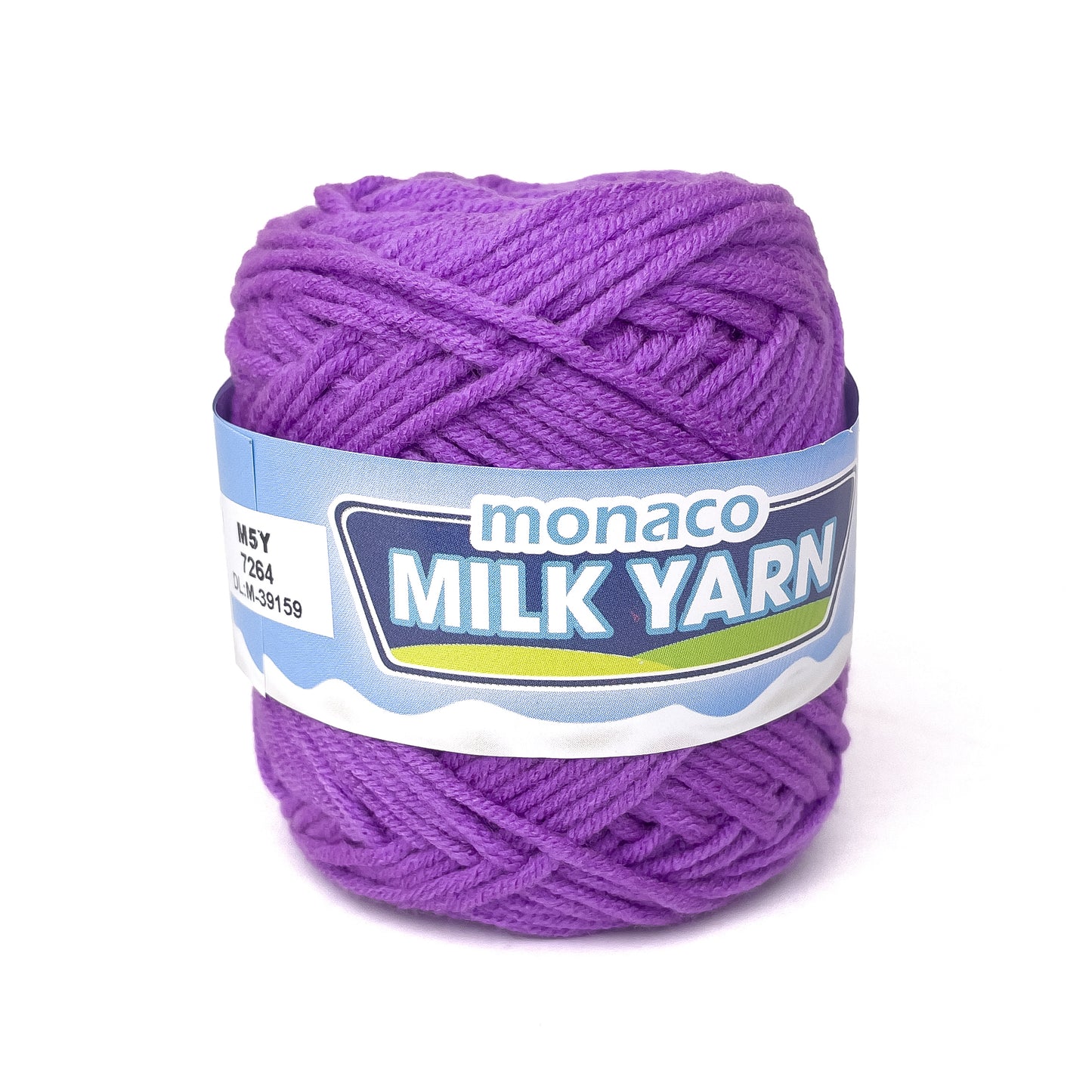 Monaco Milk Yarn 5ply Milk Cotton Yarn 100% Acrylic for Crochet and Knitting (50g)