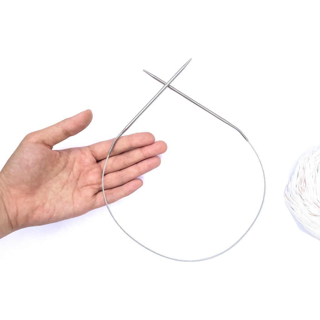 60cm Metal Circular Knitting Needles per piece (1.5mm-10.0mm)