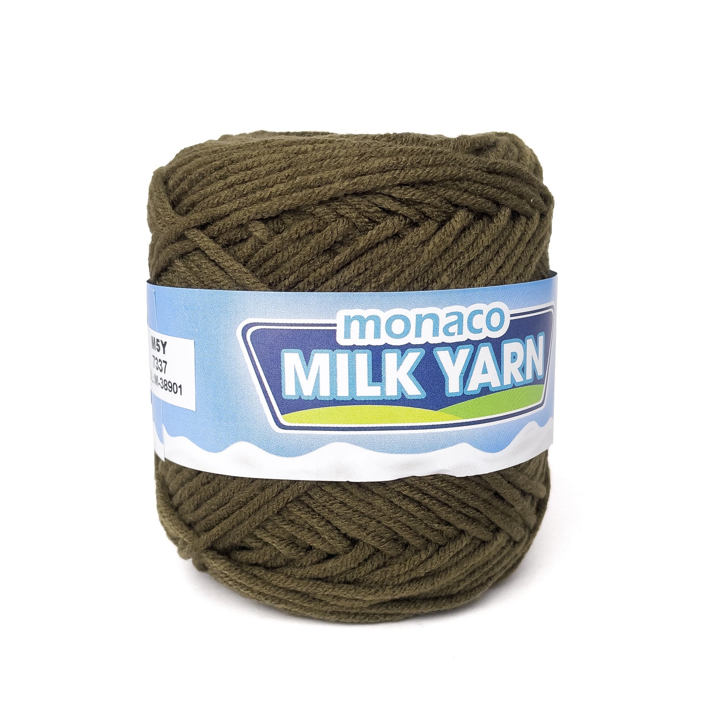 Monaco Milk Yarn 5ply Milk Cotton Yarn 100% Acrylic for Crochet and Knitting (50g)