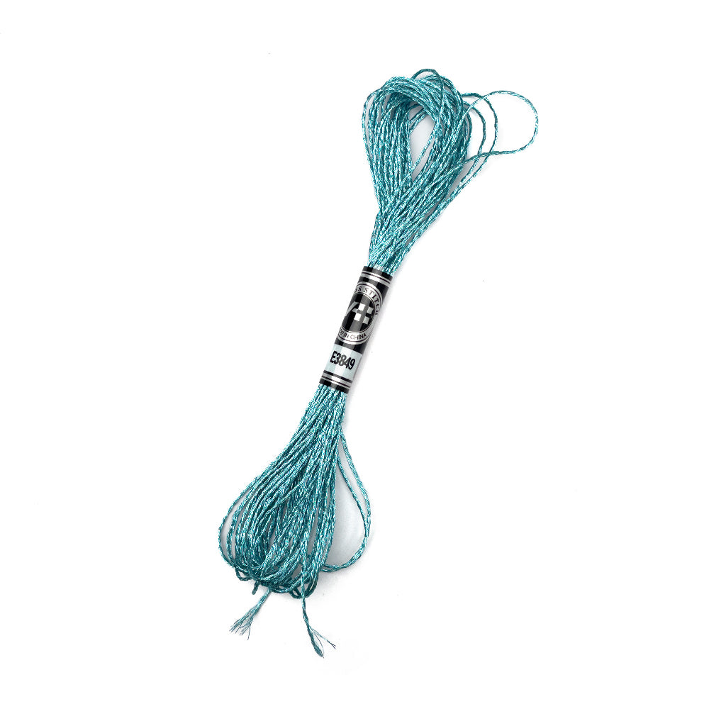 Metallic Embroidery Thread Embroidery Floss Embroidery Cross Stitch Airo DMC Codes - 6 strands (8m)
