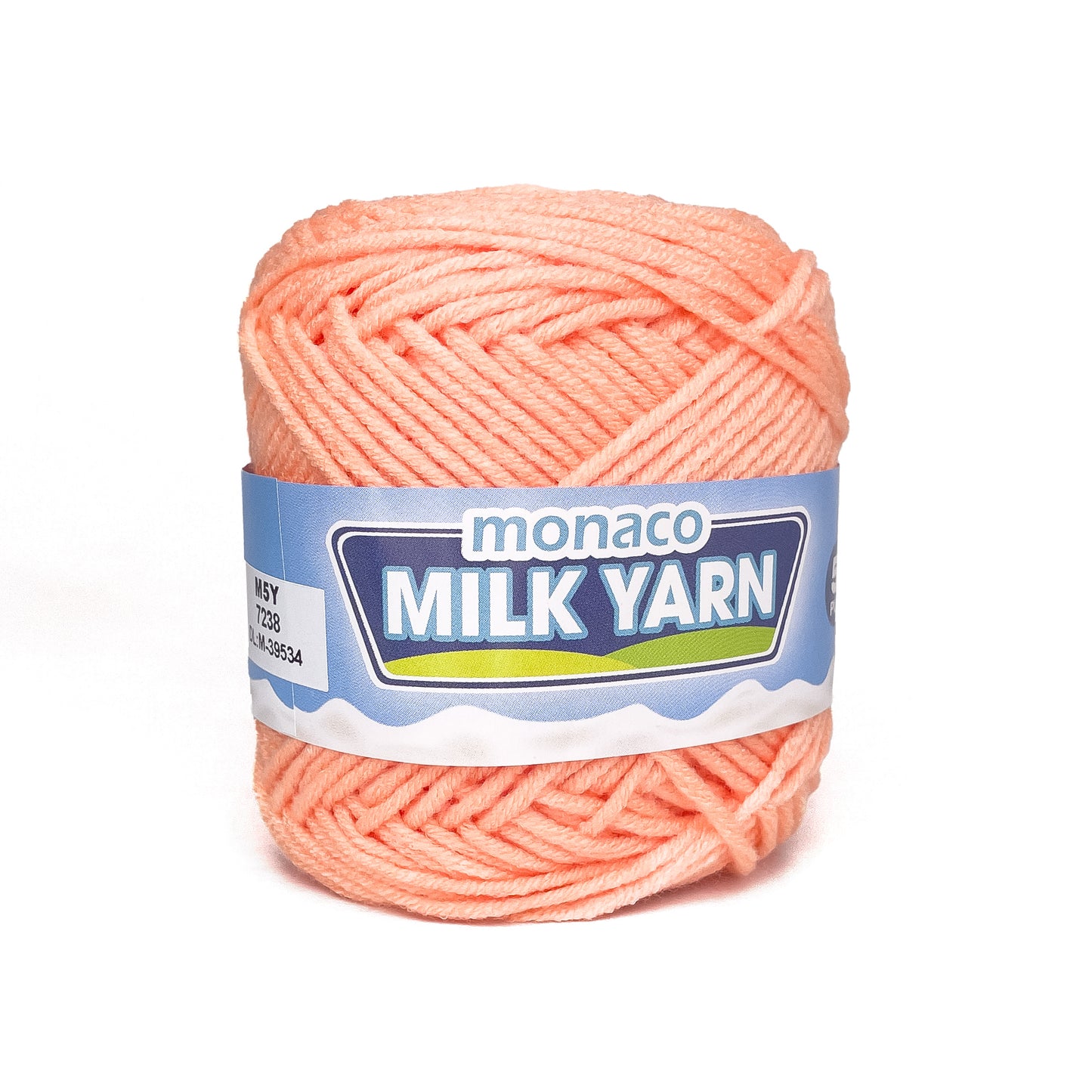Monaco Milk Yarn 5ply Milk Cotton Yarn 100% Acrylic for Crochet and Knitting (50g)