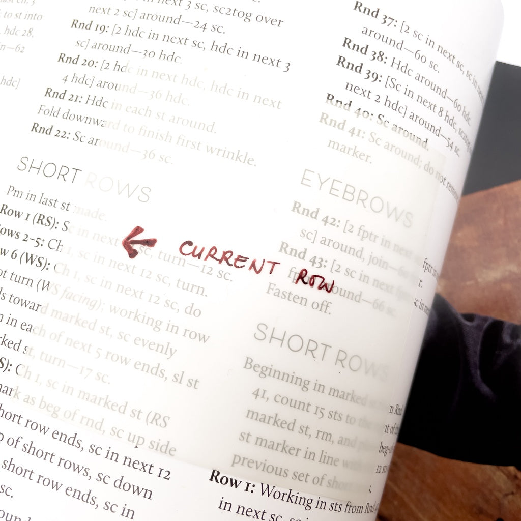 Transparent Sticky Note / Clear Memo Pad