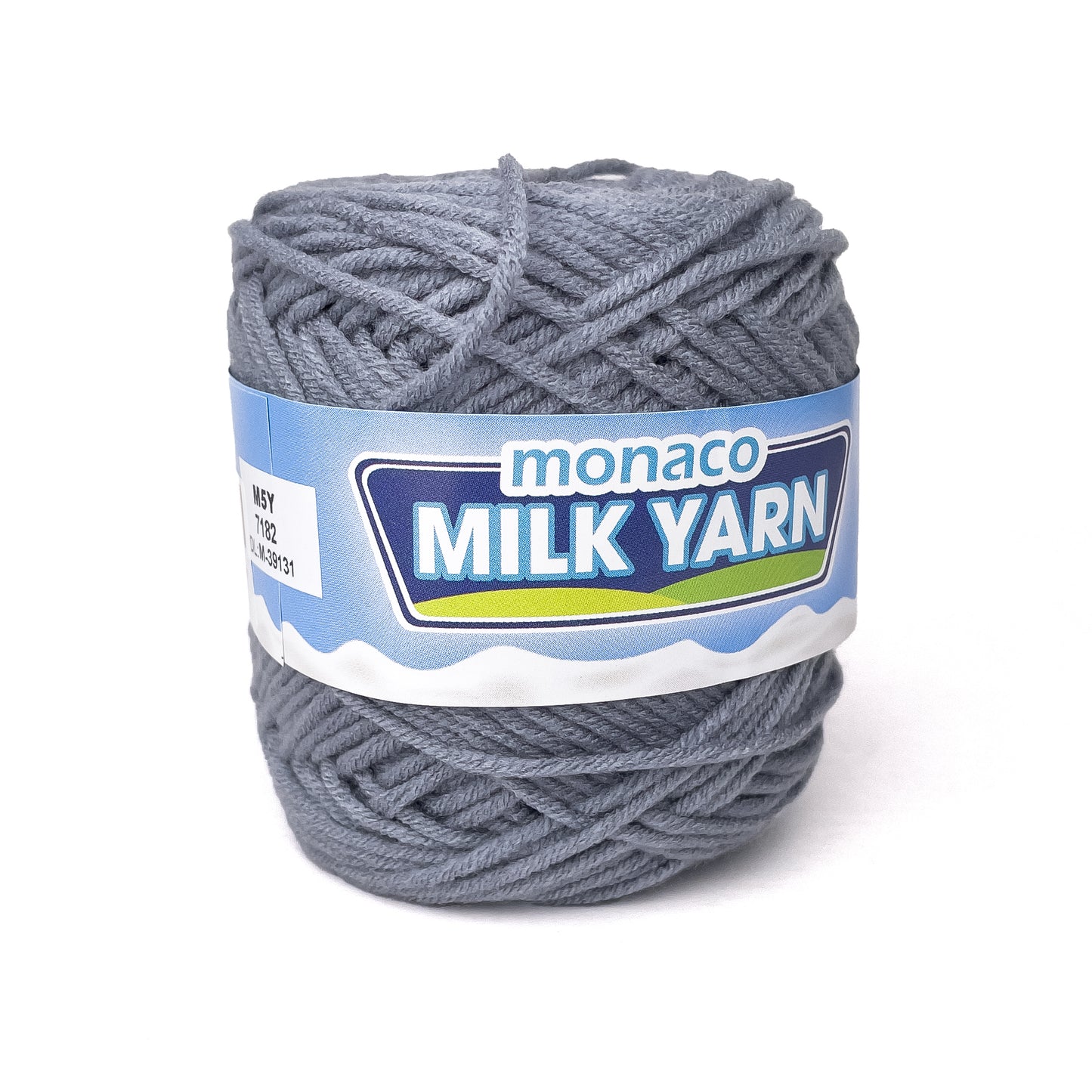 Monaco Milk Yarn 5ply Milk Cotton Yarn 100% Acrylic for Crochet and Knitting (50g)