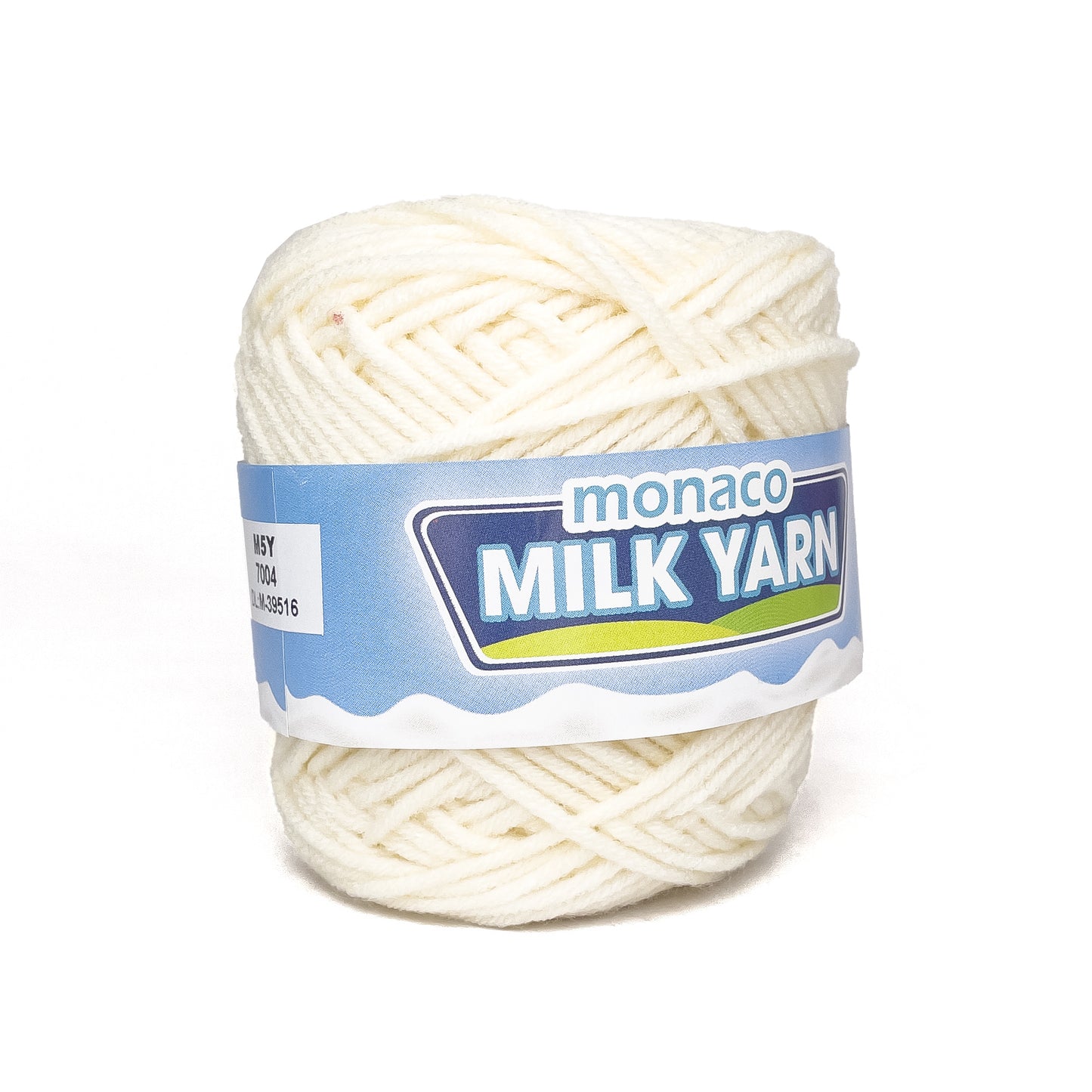 Monaco Milk Yarn 5ply Milk Cotton Yarn 100% Acrylic for Crochet and Knitting (50g)