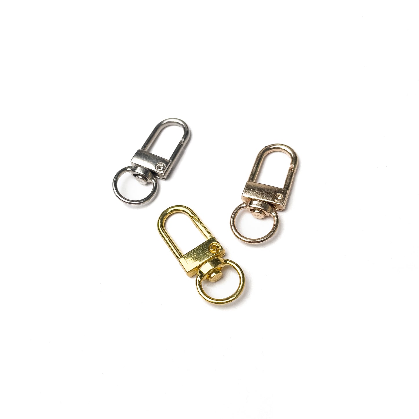 5pcs Swivel Hook / Lobster Clasp Claw Key Chain Keychain Bag Buckle