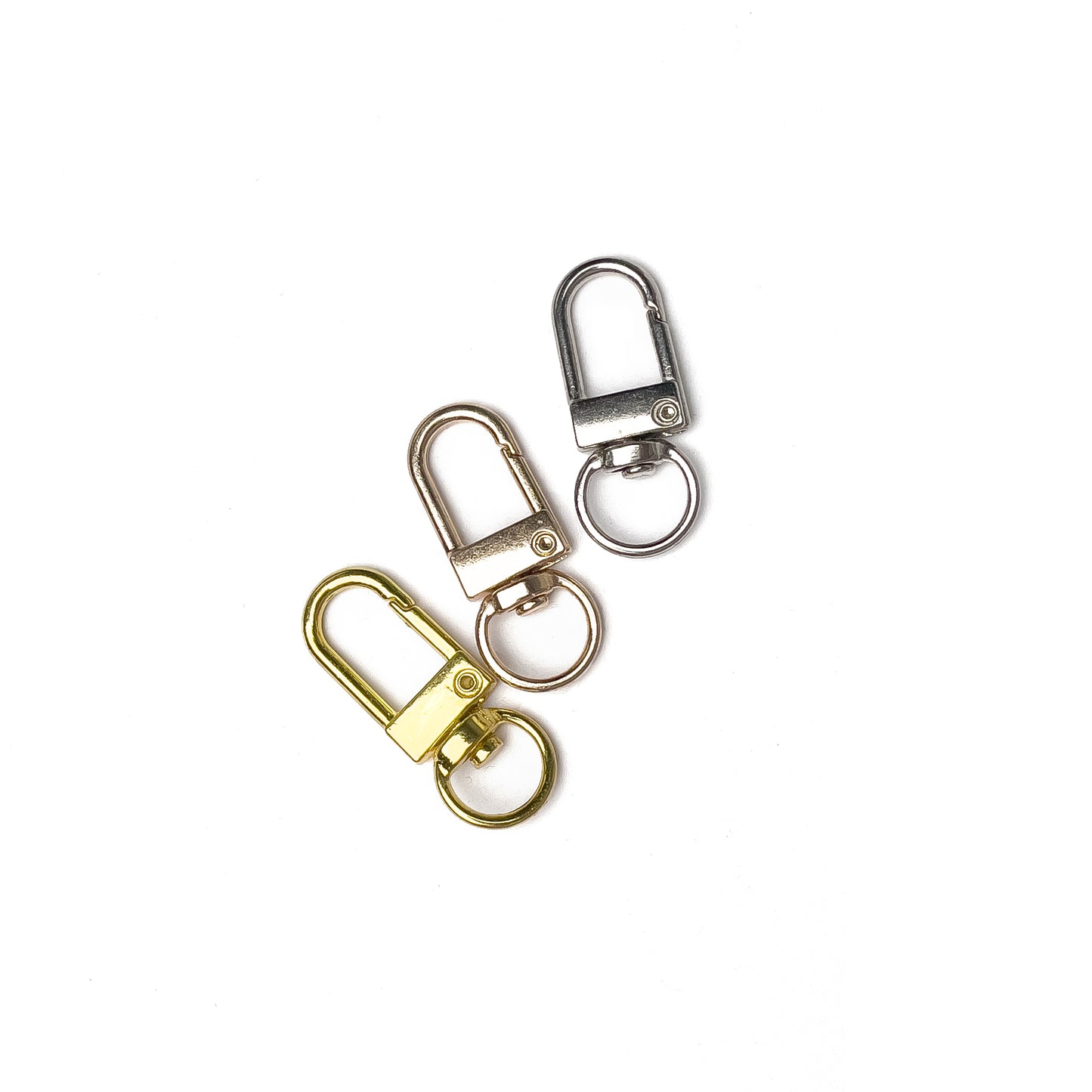 5pcs Swivel Hook / Lobster Clasp Claw Key Chain Keychain Bag Buckle