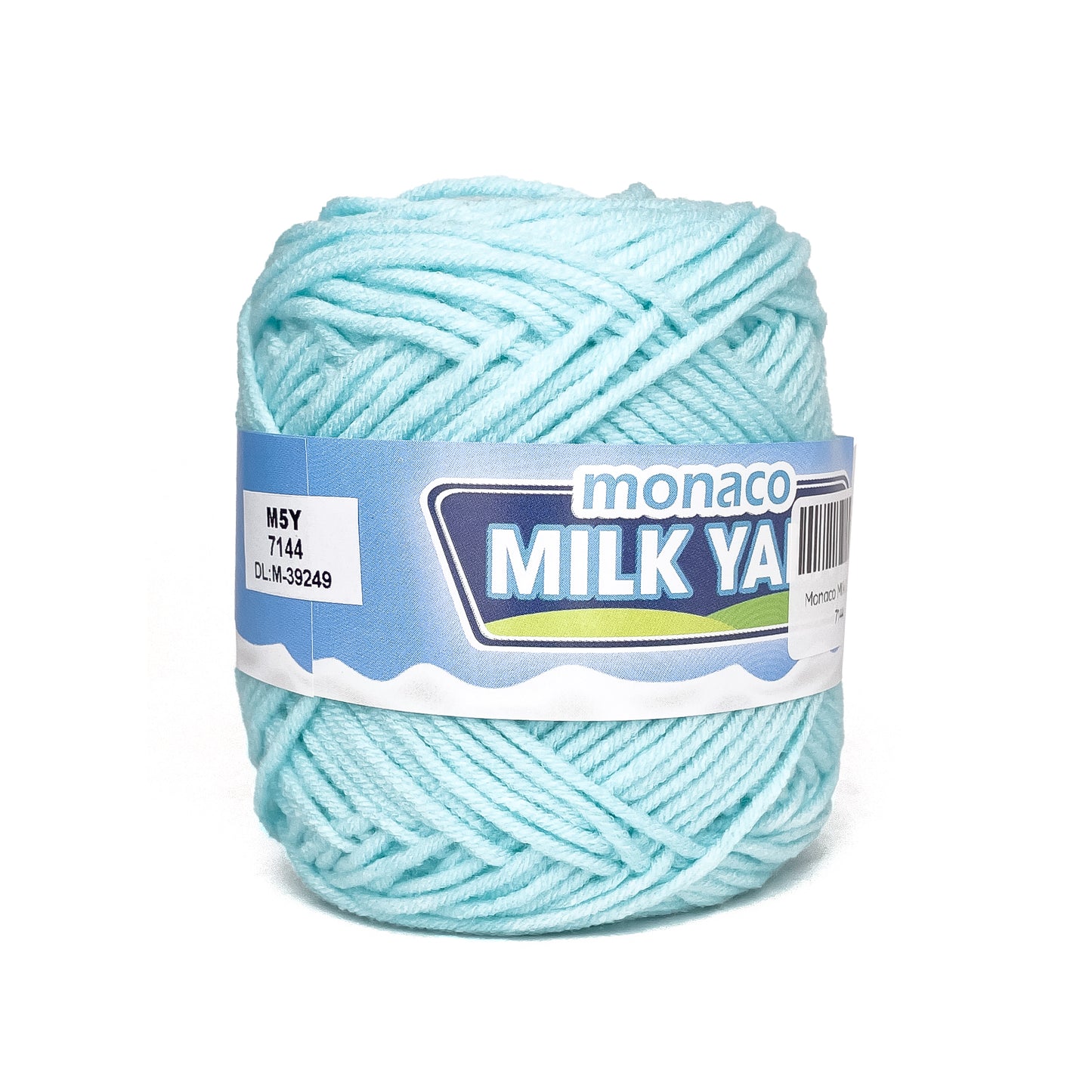 Monaco Milk Yarn 5ply Milk Cotton Yarn 100% Acrylic for Crochet and Knitting (50g)