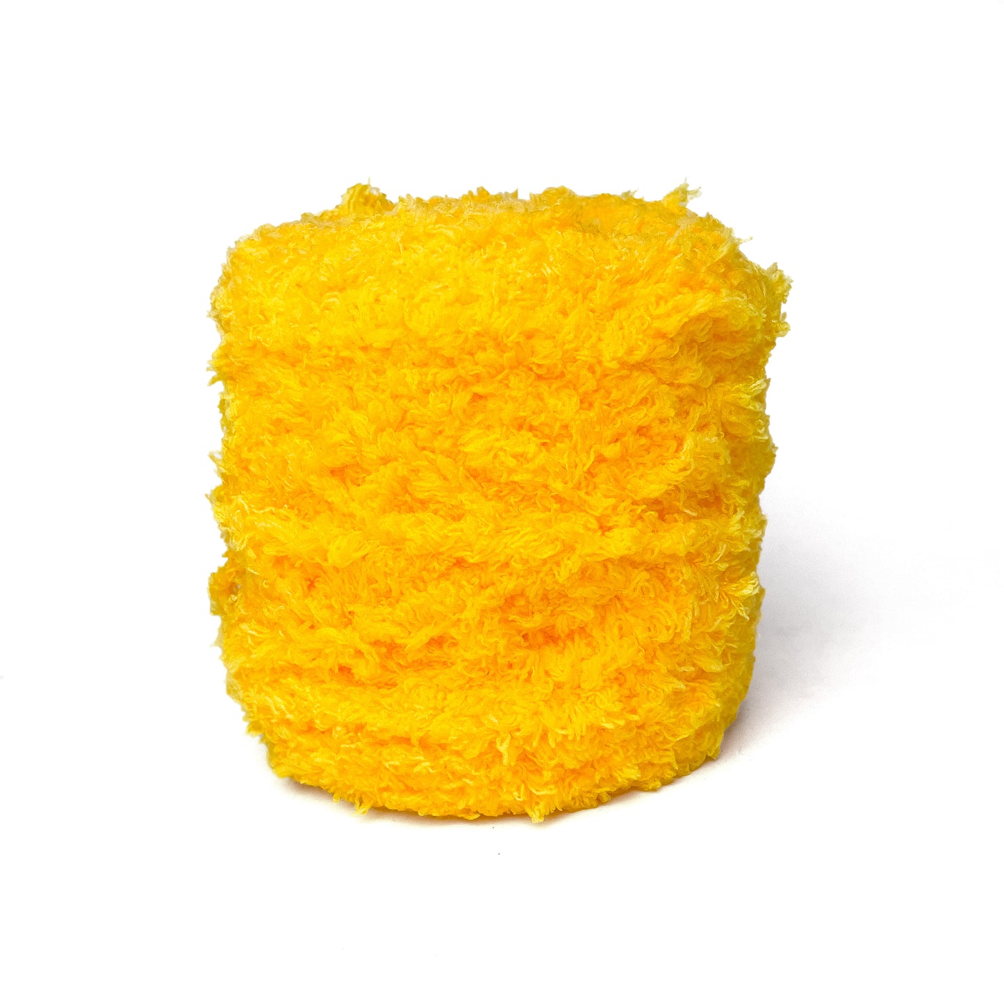 Coral Fleece Fluffy Yarn Polyester Super Bulky Yarn (approx. 100g)