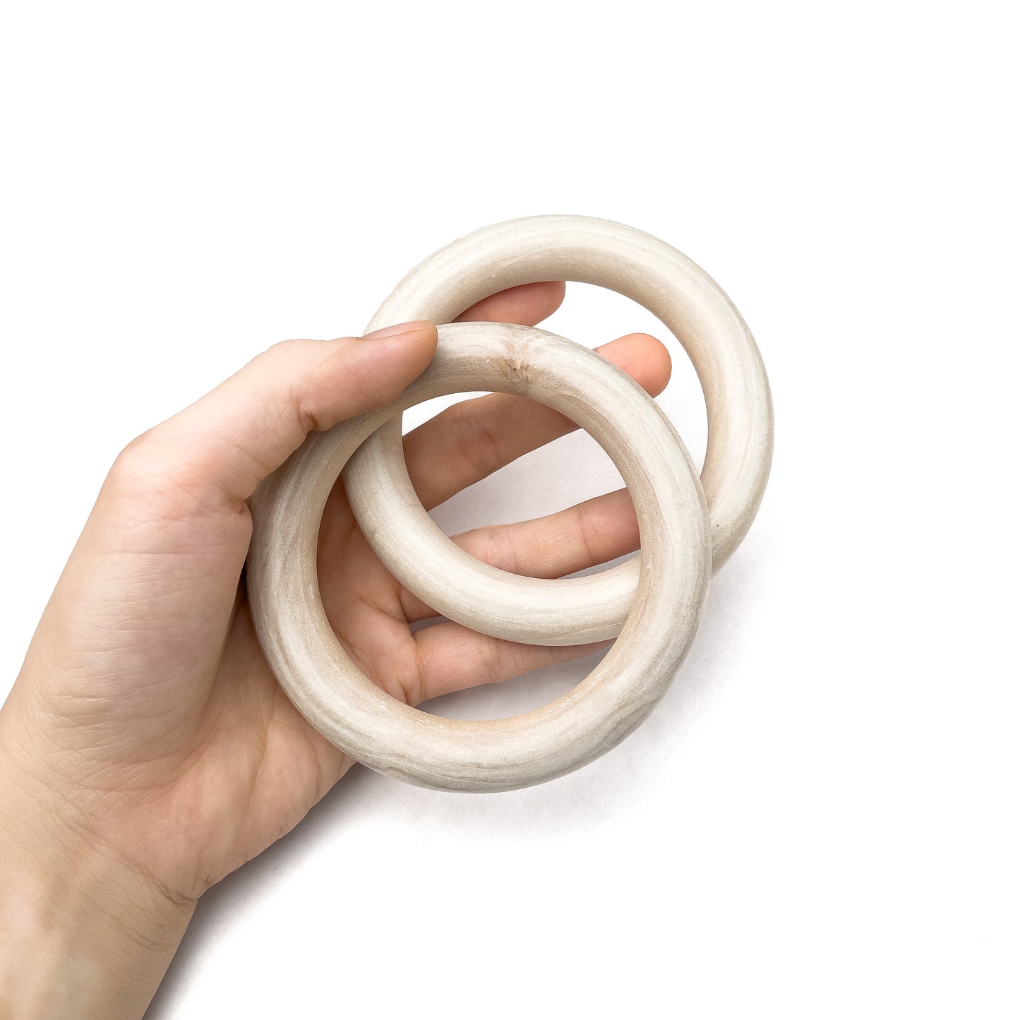 Bag Handle Metal Wood Plastic 2pcs D Round Cat Shaped DIY Purse Handbag Handle Replacement