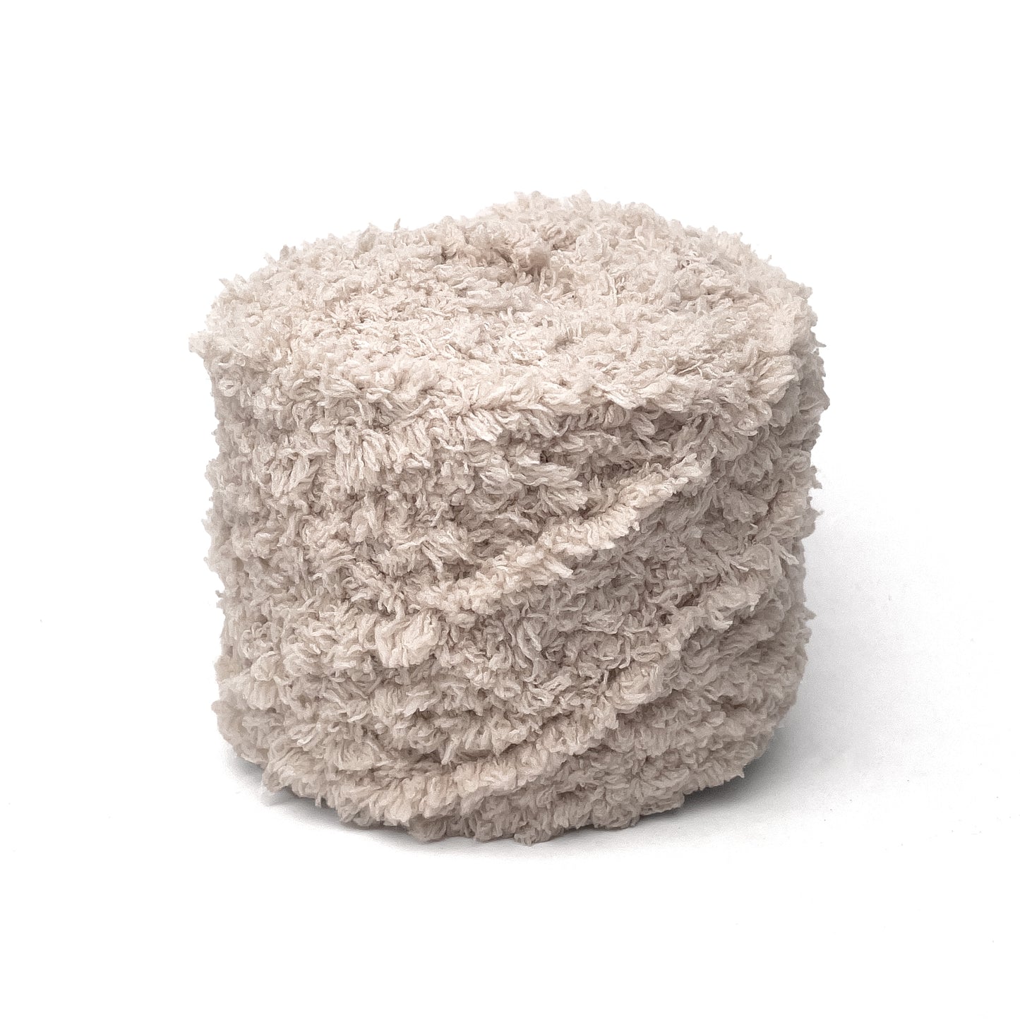 Coral Fleece Fluffy Yarn Polyester Super Bulky Yarn (approx. 100g)