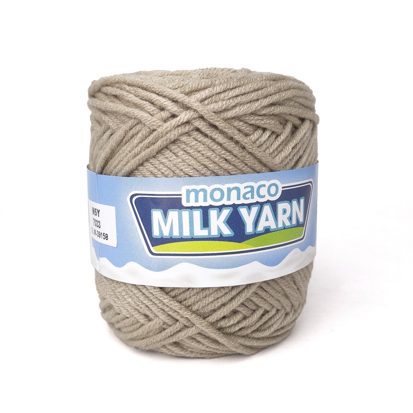 Monaco Milk Yarn 5ply Milk Cotton Yarn 100% Acrylic for Crochet and Knitting (50g)