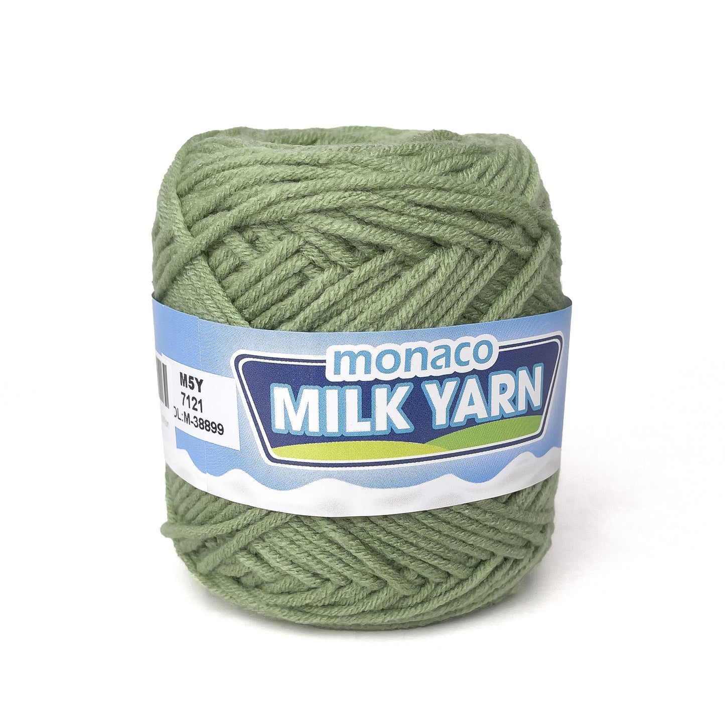 Monaco Milk Yarn 5ply Milk Cotton Yarn 100% Acrylic for Crochet and Knitting (50g)