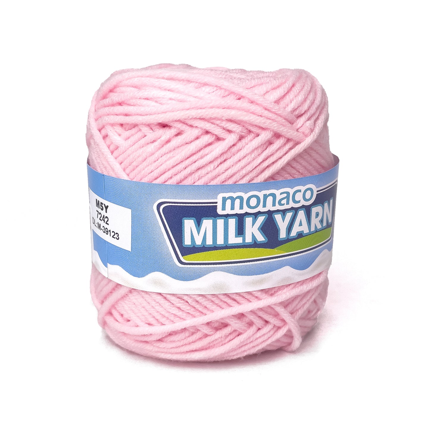 Monaco Milk Yarn 5ply Milk Cotton Yarn 100% Acrylic for Crochet and Knitting (50g)