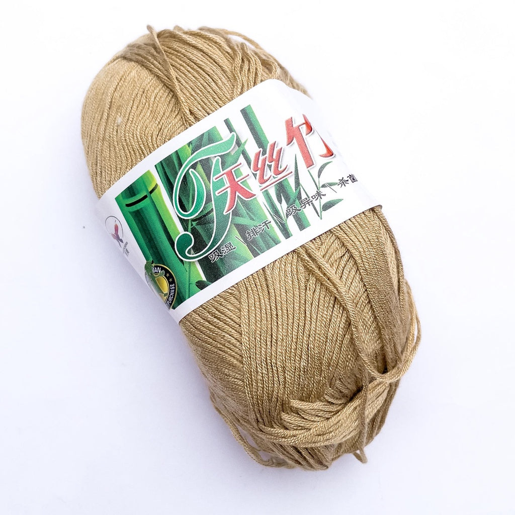 Bamboo Cotton Blend Yarn (70% Bamboo, 30% Cotton) 6ply Lace (50g) - 1 of 2