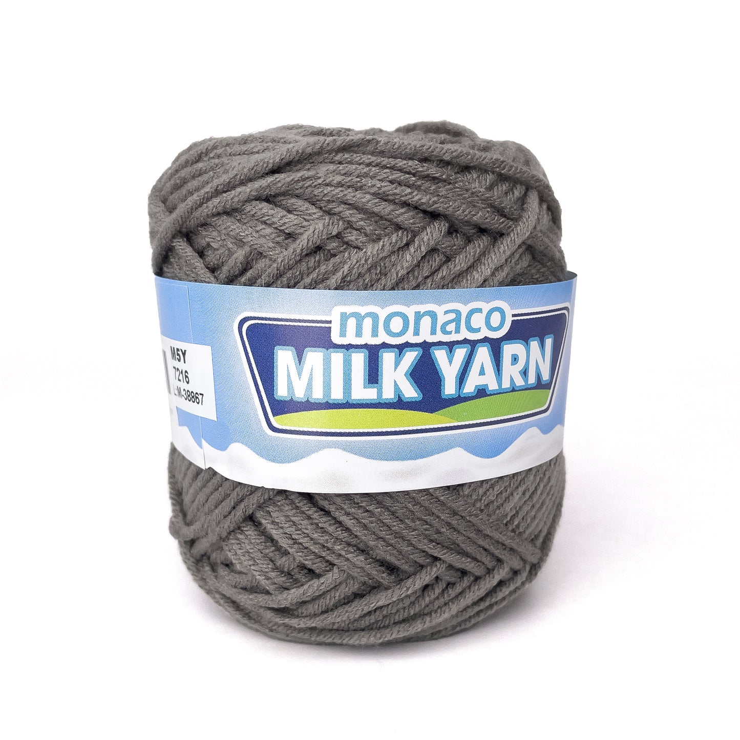 Monaco Milk Yarn 5ply Milk Cotton Yarn 100% Acrylic for Crochet and Knitting (50g)