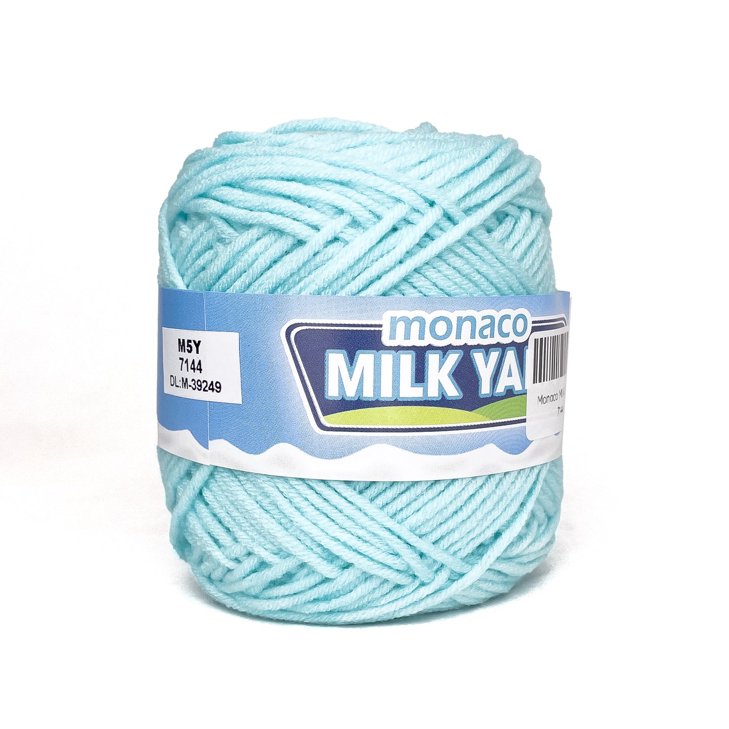 Monaco Milk Yarn 5ply Milk Cotton Yarn 100% Acrylic for Crochet and Knitting (50g)