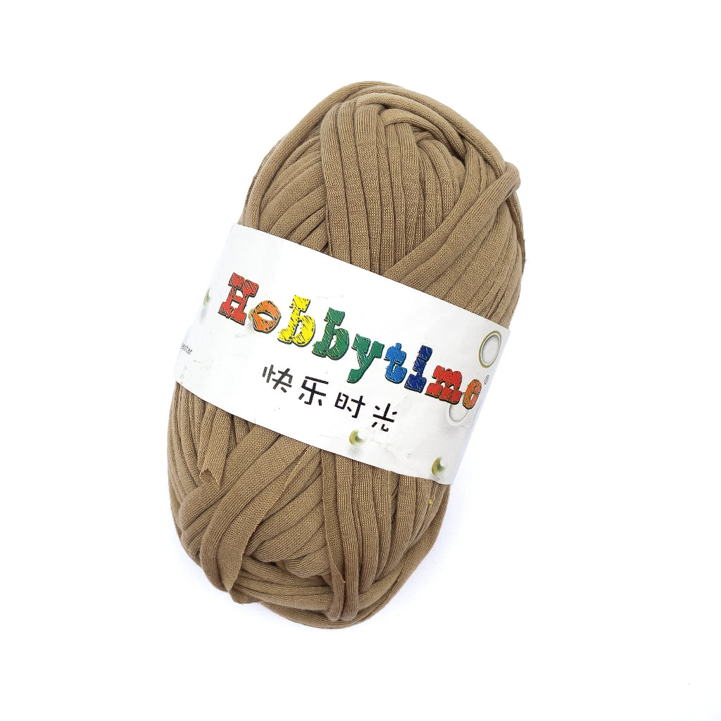 Tshirt T-shirt Fabric Yarn for Crochet and Knitting (100g) - 1 of 2