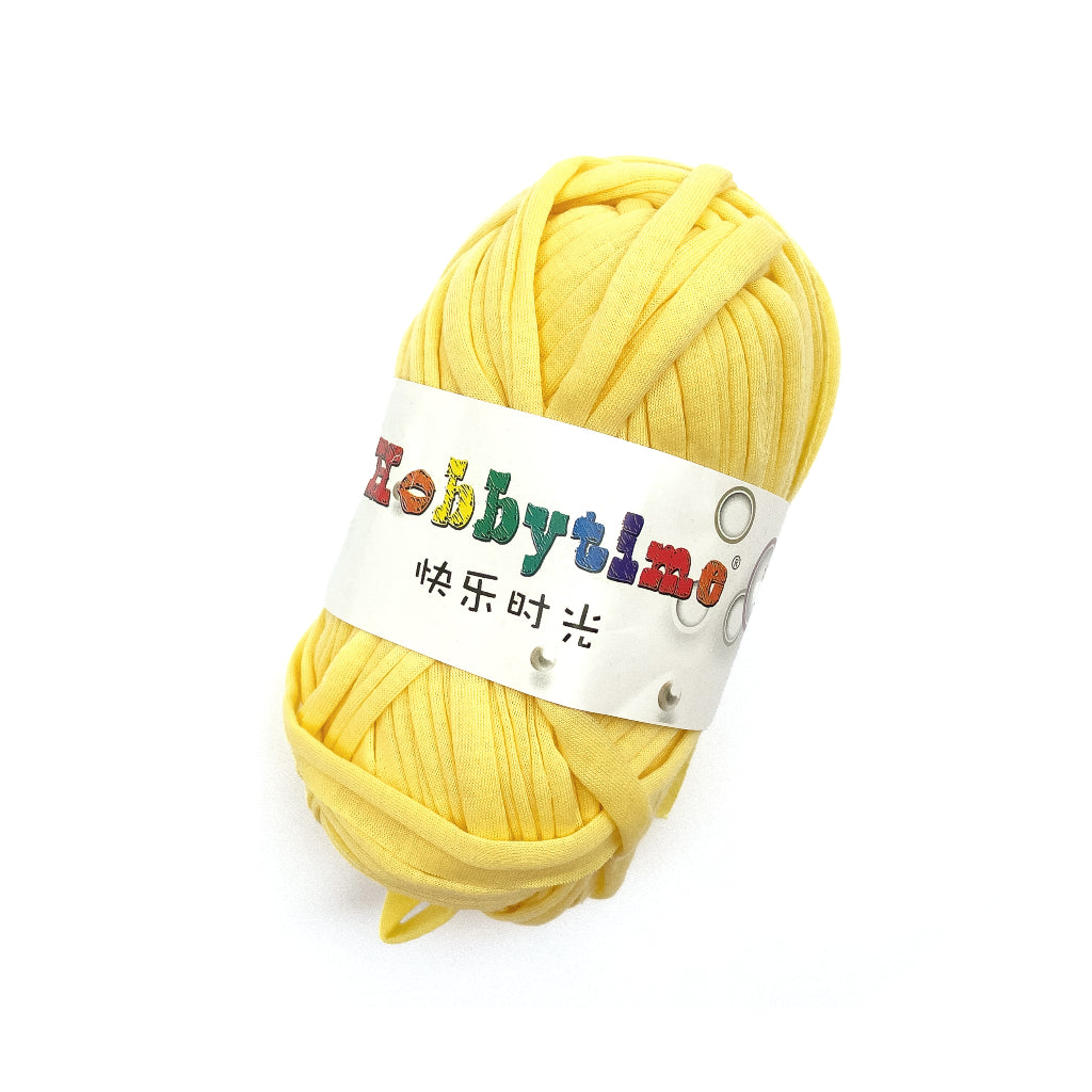 Tshirt T-shirt Fabric Yarn for Crochet and Knitting (100g) - 1 of 2