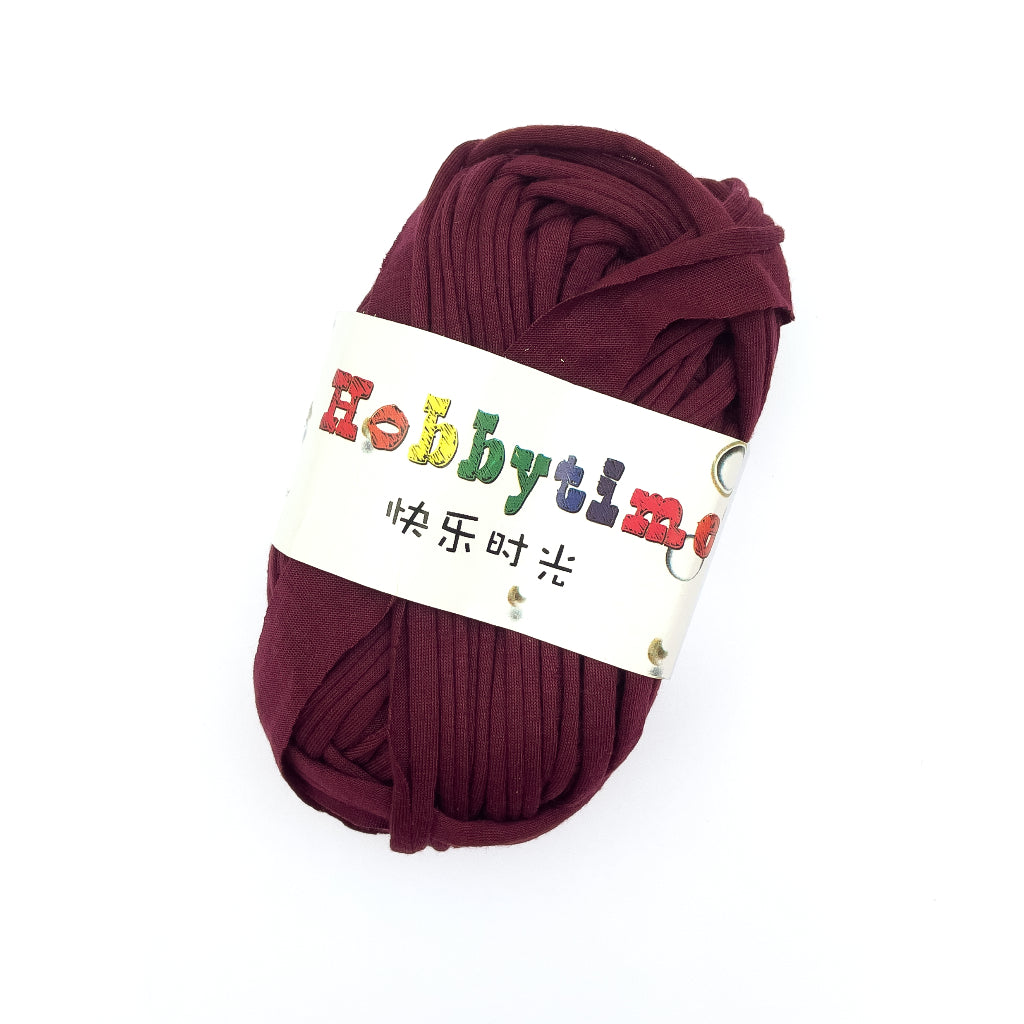 Tshirt T-shirt Fabric Yarn for Crochet and Knitting (100g) - 1 of 2