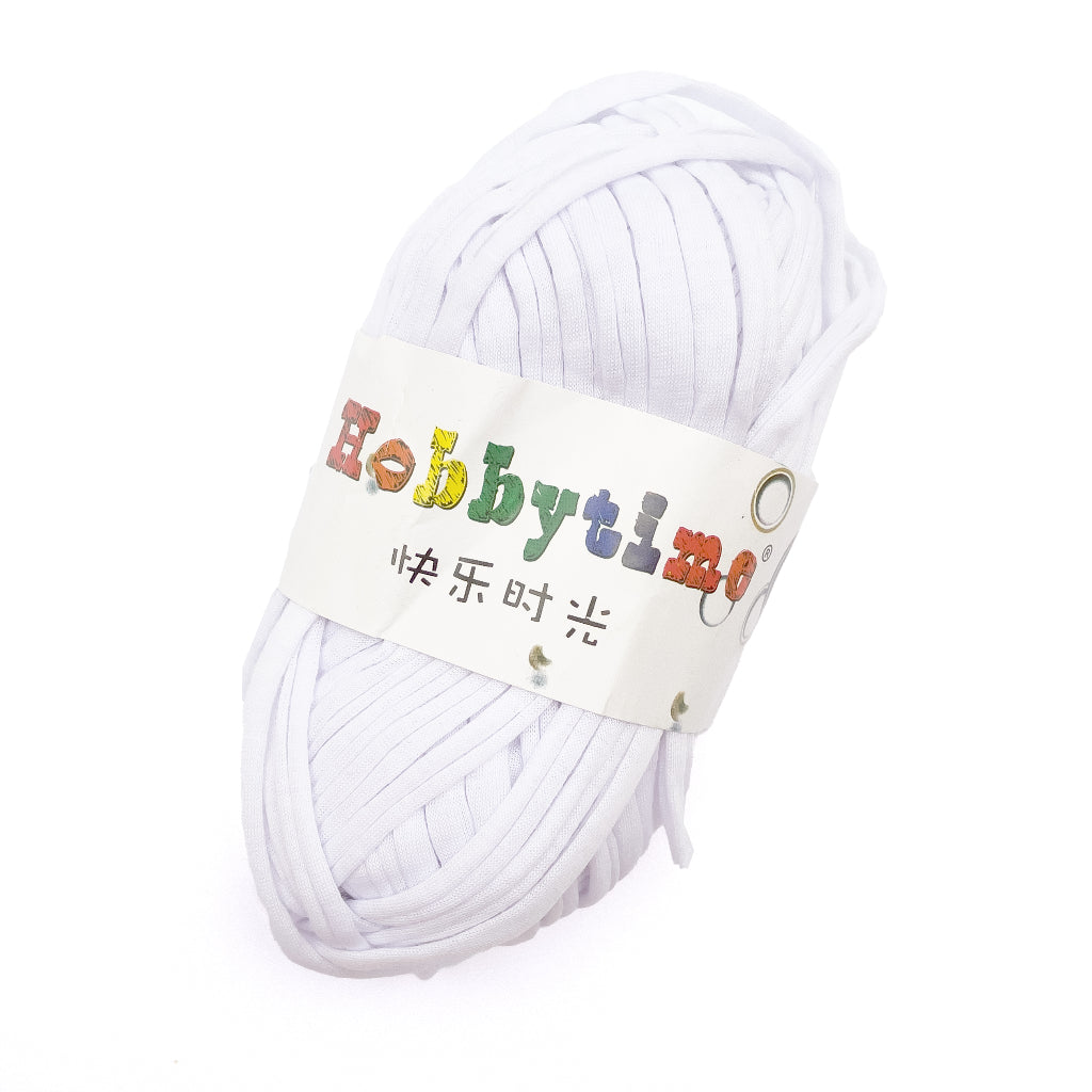 Tshirt T-shirt Fabric Yarn for Crochet and Knitting (100g) - 1 of 2