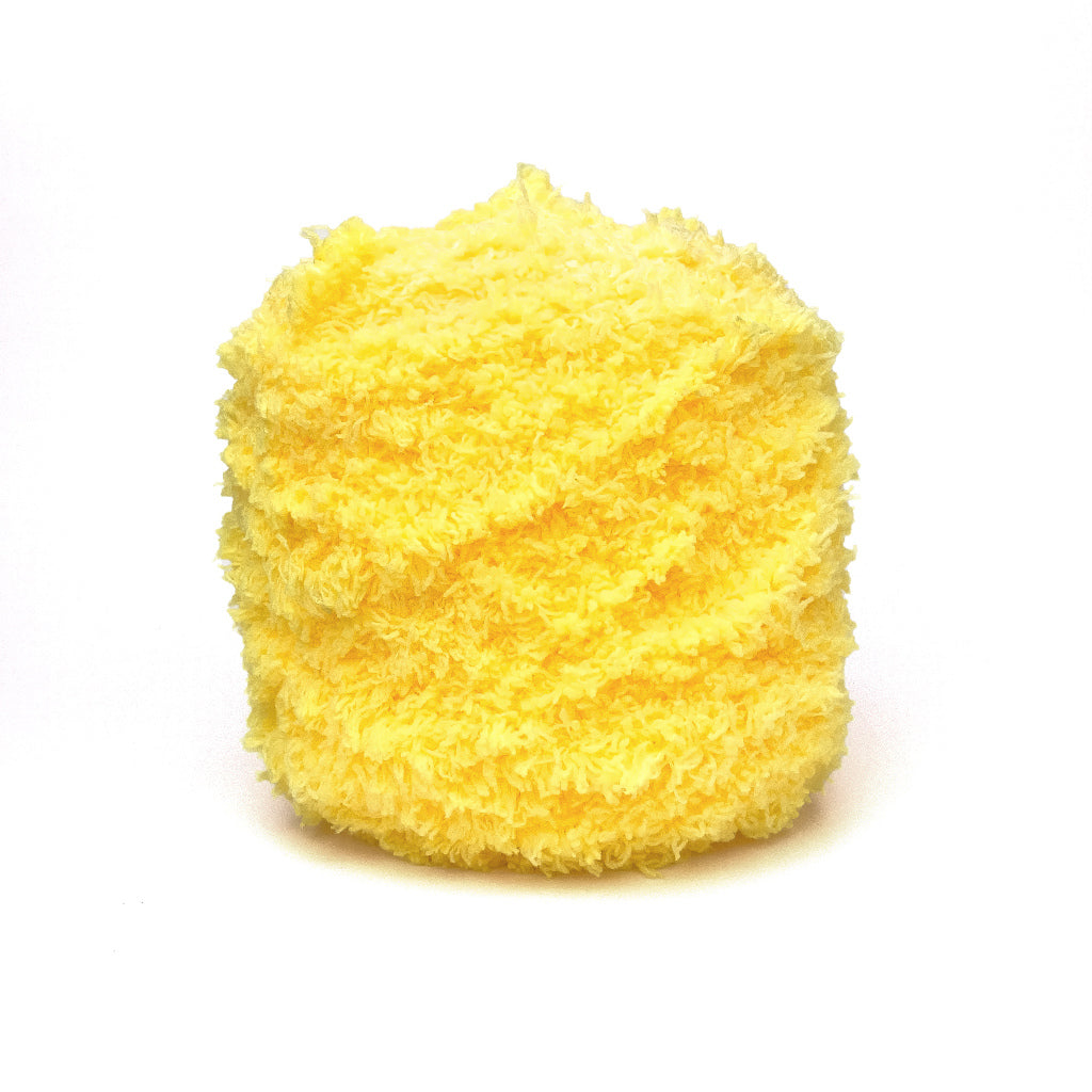 Coral Fleece Fluffy Yarn Polyester Super Bulky Yarn (approx. 100g)