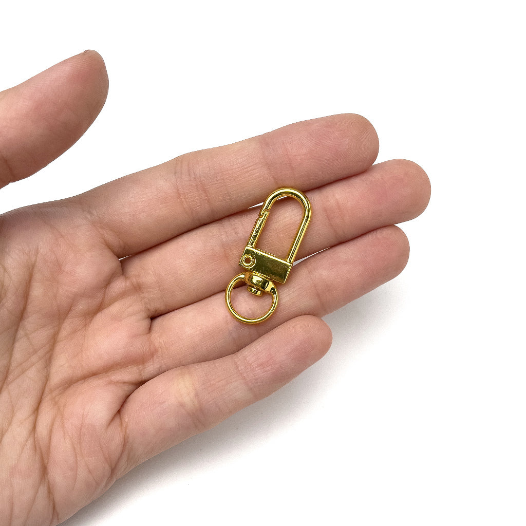 5pcs Swivel Hook / Lobster Clasp Claw Key Chain Keychain Bag Buckle