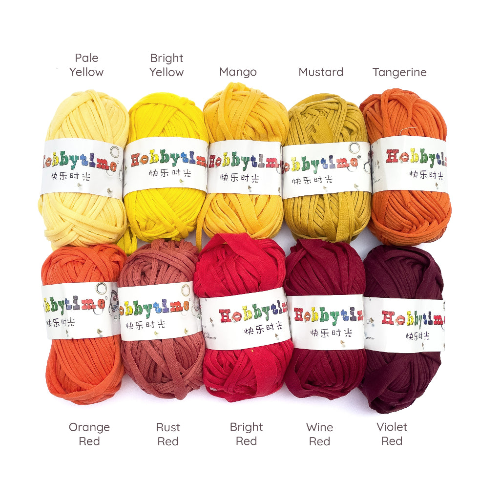 Tshirt T-shirt Fabric Yarn for Crochet and Knitting (100g) - 2 of 2