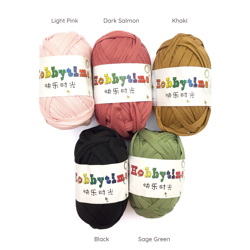 Tshirt T-shirt Fabric Yarn for Crochet and Knitting (100g) - 2 of 2