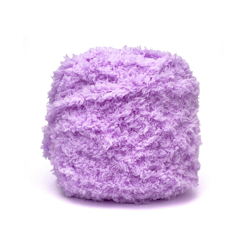 Coral Fleece Fluffy Yarn Polyester Super Bulky Yarn (approx. 100g)