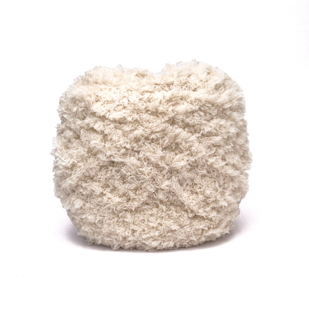 Coral Fleece Fluffy Yarn Polyester Super Bulky Yarn (approx. 100g)