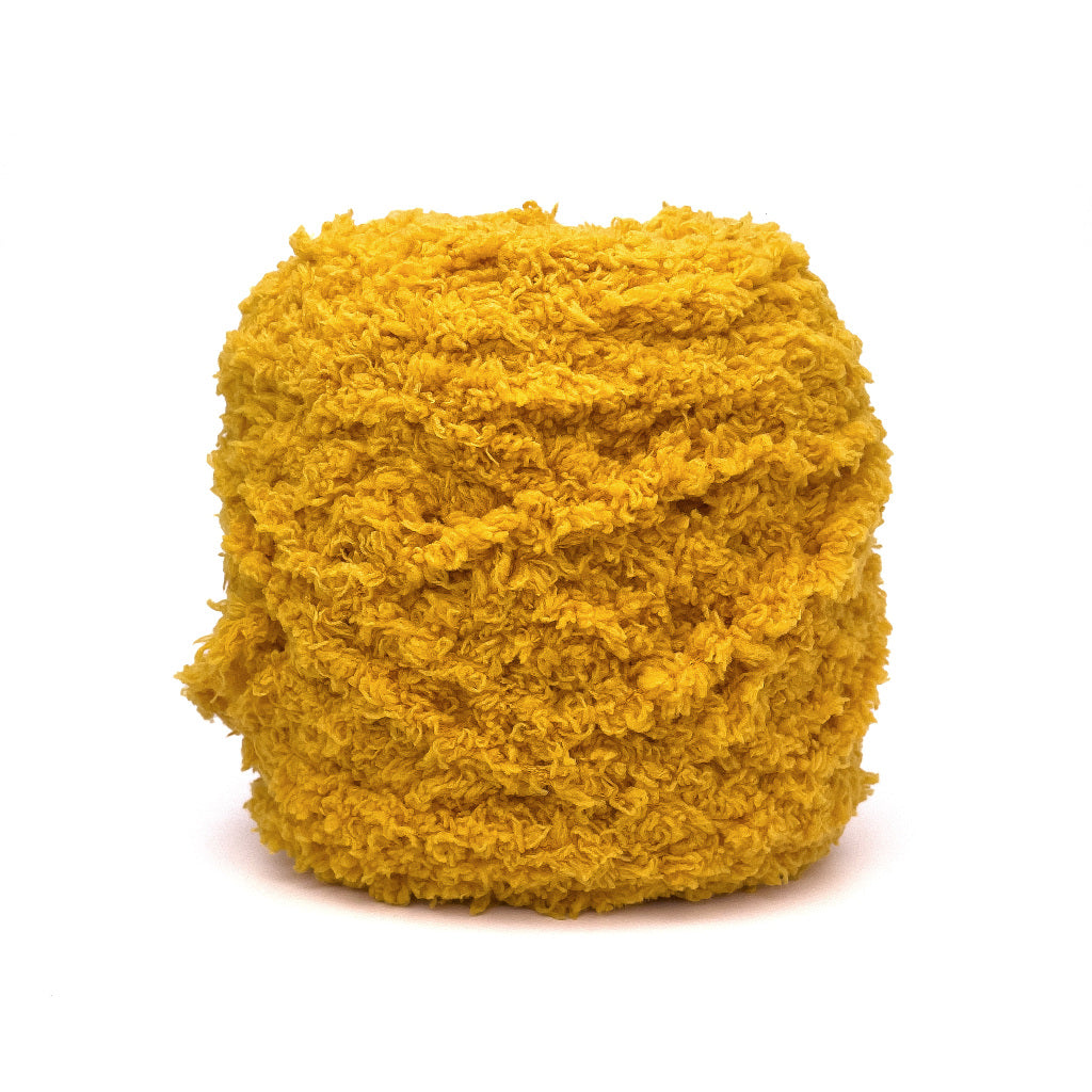 Coral Fleece Fluffy Yarn Polyester Super Bulky Yarn (approx. 100g)