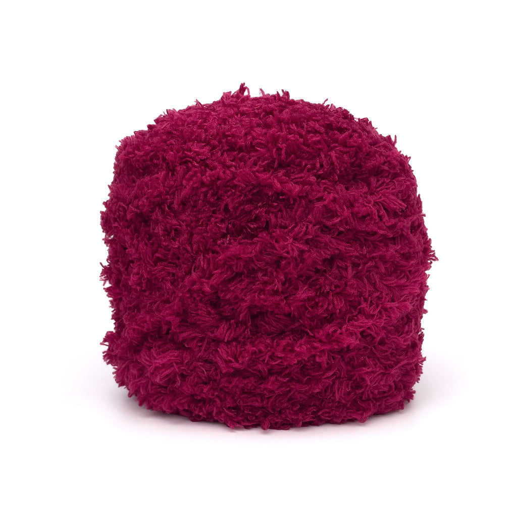 Coral Fleece Fluffy Yarn Polyester Super Bulky Yarn (approx. 100g)