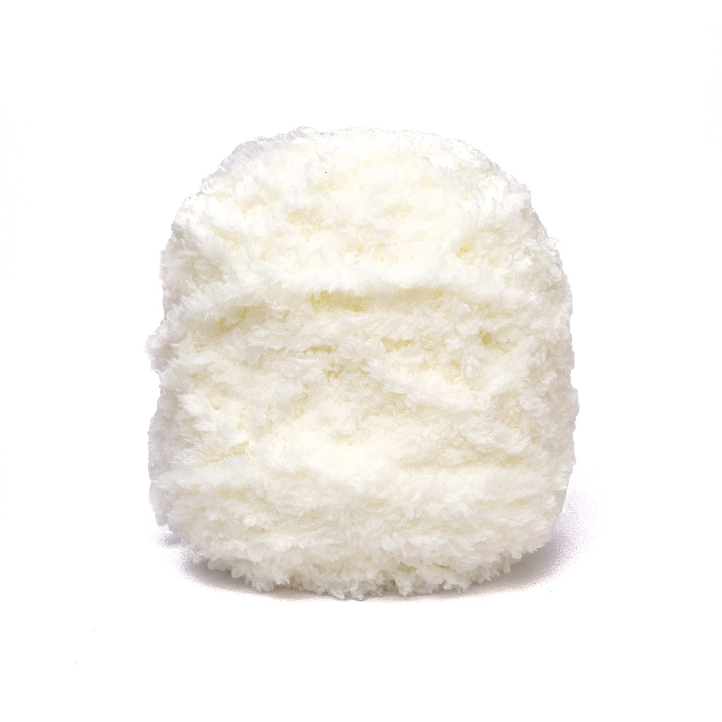Coral Fleece Fluffy Yarn Polyester Super Bulky Yarn (approx. 100g)