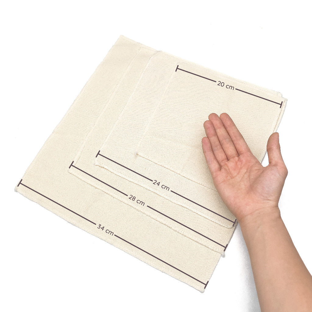 Monks Cloth Monk's Cloth Tufting Cloth Punch Needle Fabric Embroidery Fabric for Large Punch Needles