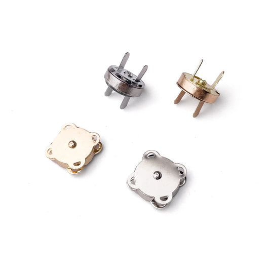 Magnetic Snap Button 18mm Buttons Clasp Sew Fastener Closure DIY Purse Handbag Closure