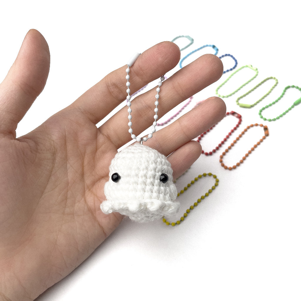 12cm Colorful Ball Chain 2.4mm Ballchain Ball Bead Chain for Keychains and Tags
