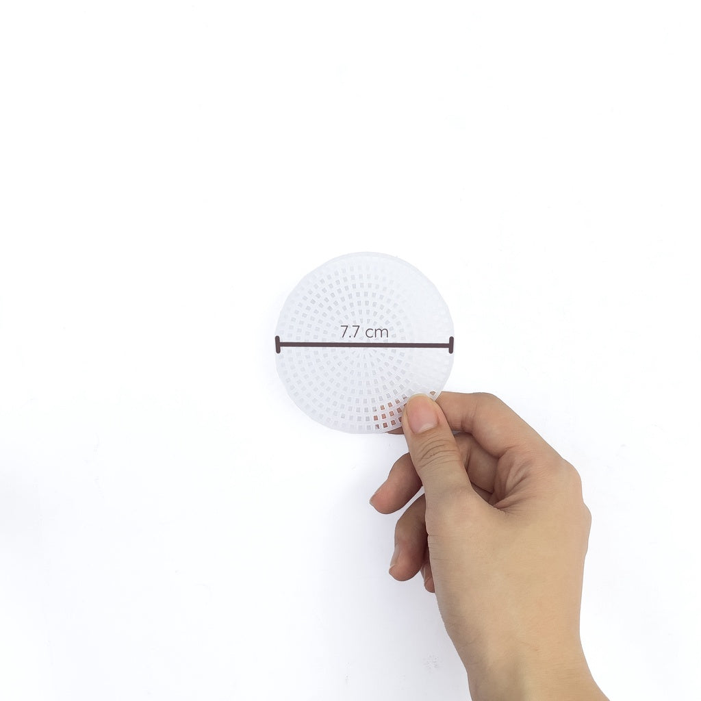 Round Plastic Mesh Cuttable Canvas for DIY Bag