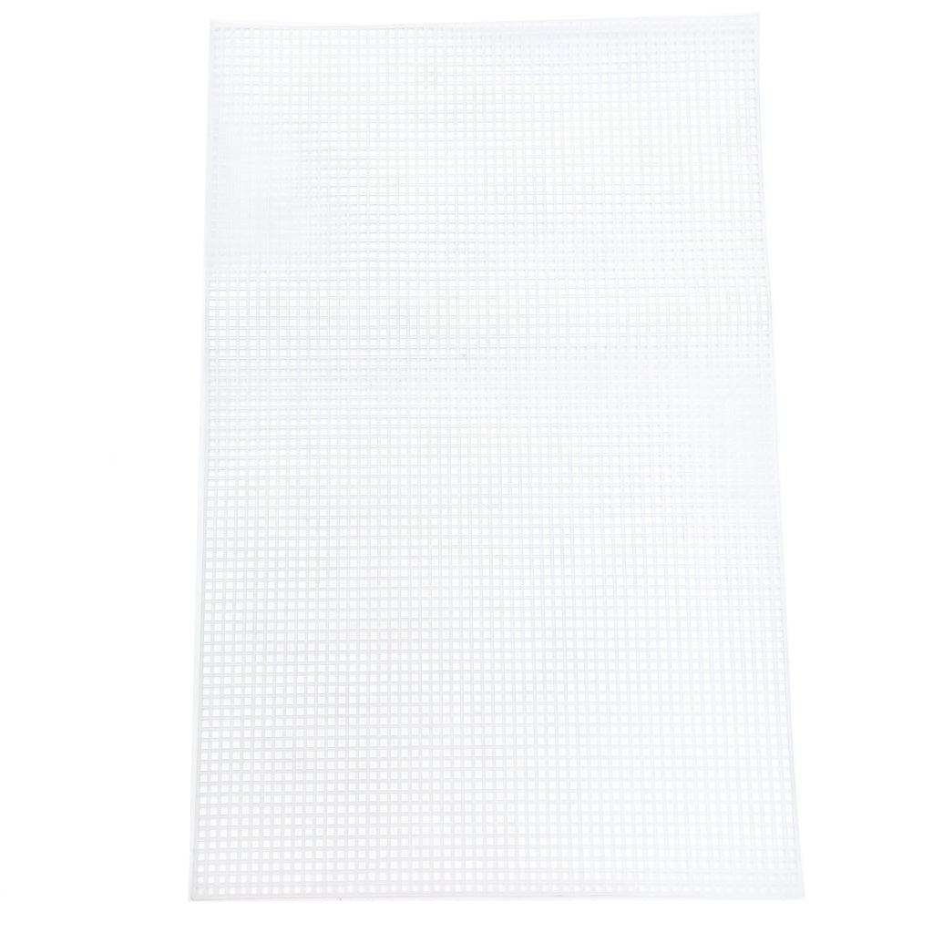 Rectangular Plastic Mesh Cuttable Canvas for DIY Bag