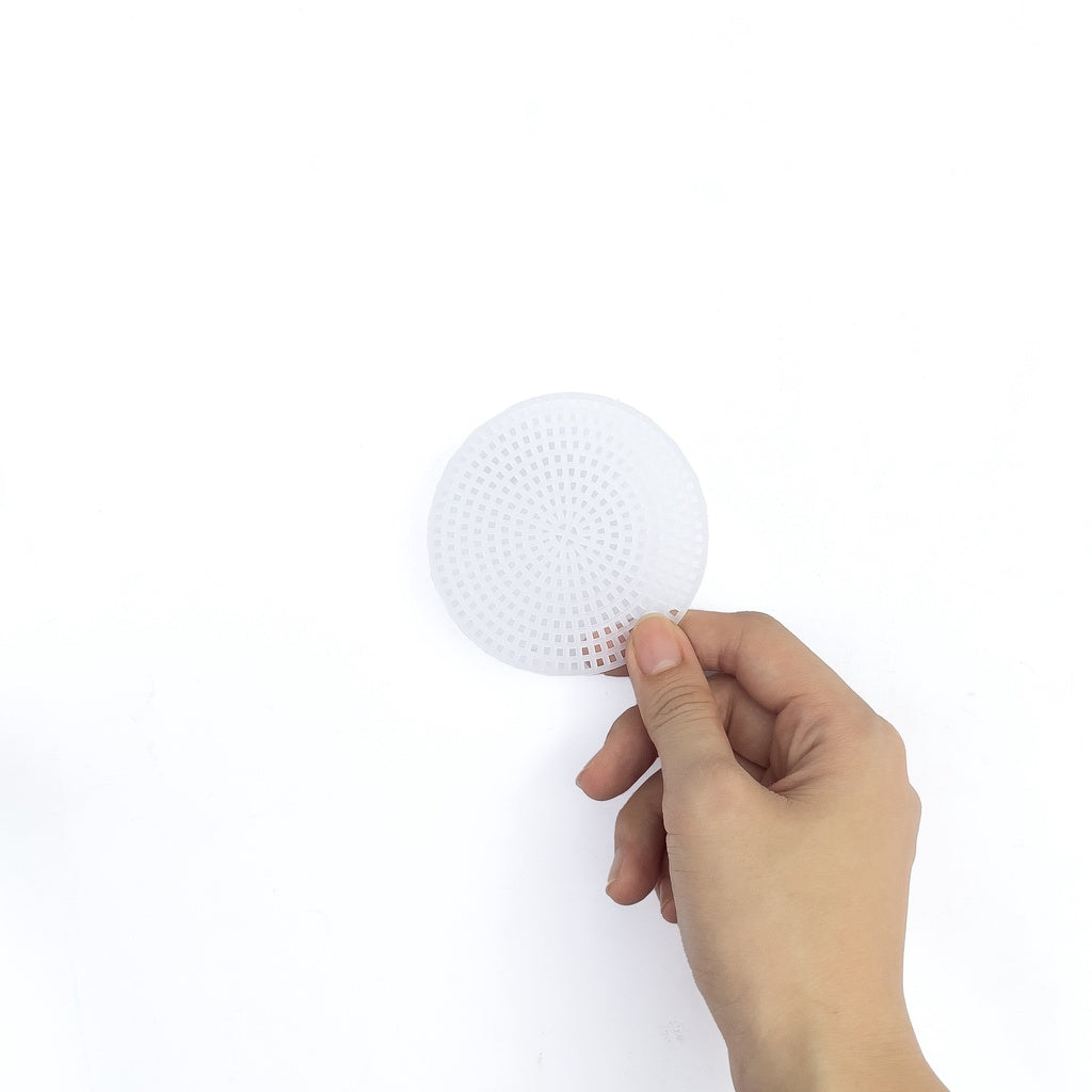 Round Plastic Mesh Cuttable Canvas for DIY Bag