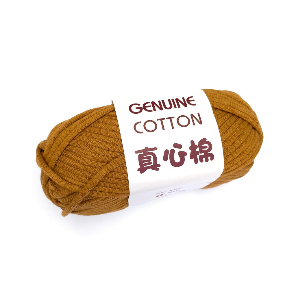 Genuine Cotton Tube Yarn 50g Cotton-Nylon Blend for Crochet and Knitting, Beginner Friendly