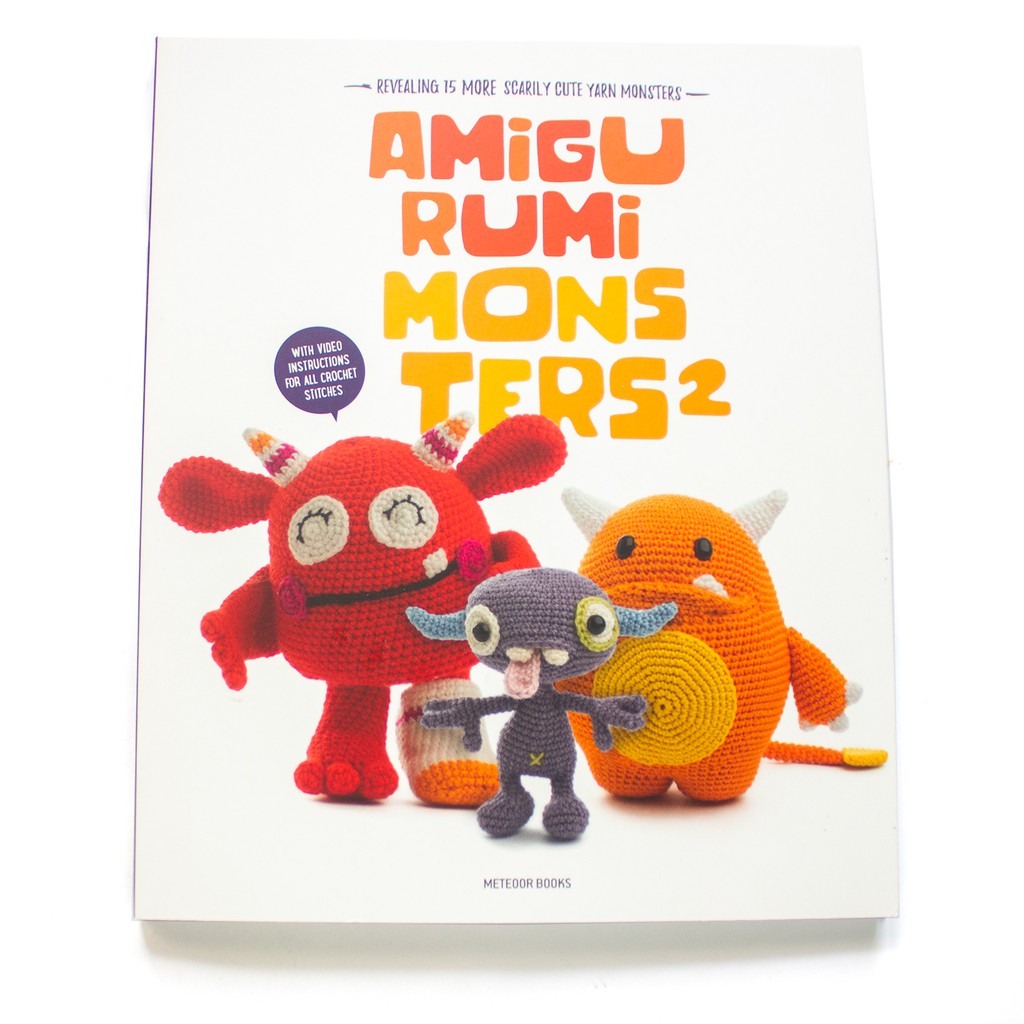 Amigurumi Monsters 2: Revealing 15 More Scarily Cute Yarn Monsters