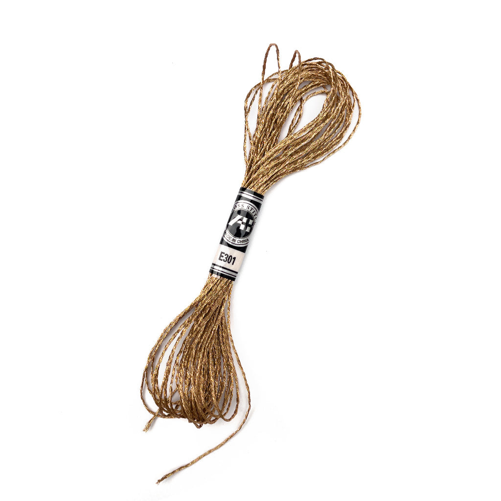 Metallic Embroidery Thread Embroidery Floss Embroidery Cross Stitch Airo DMC Codes - 6 strands (8m)