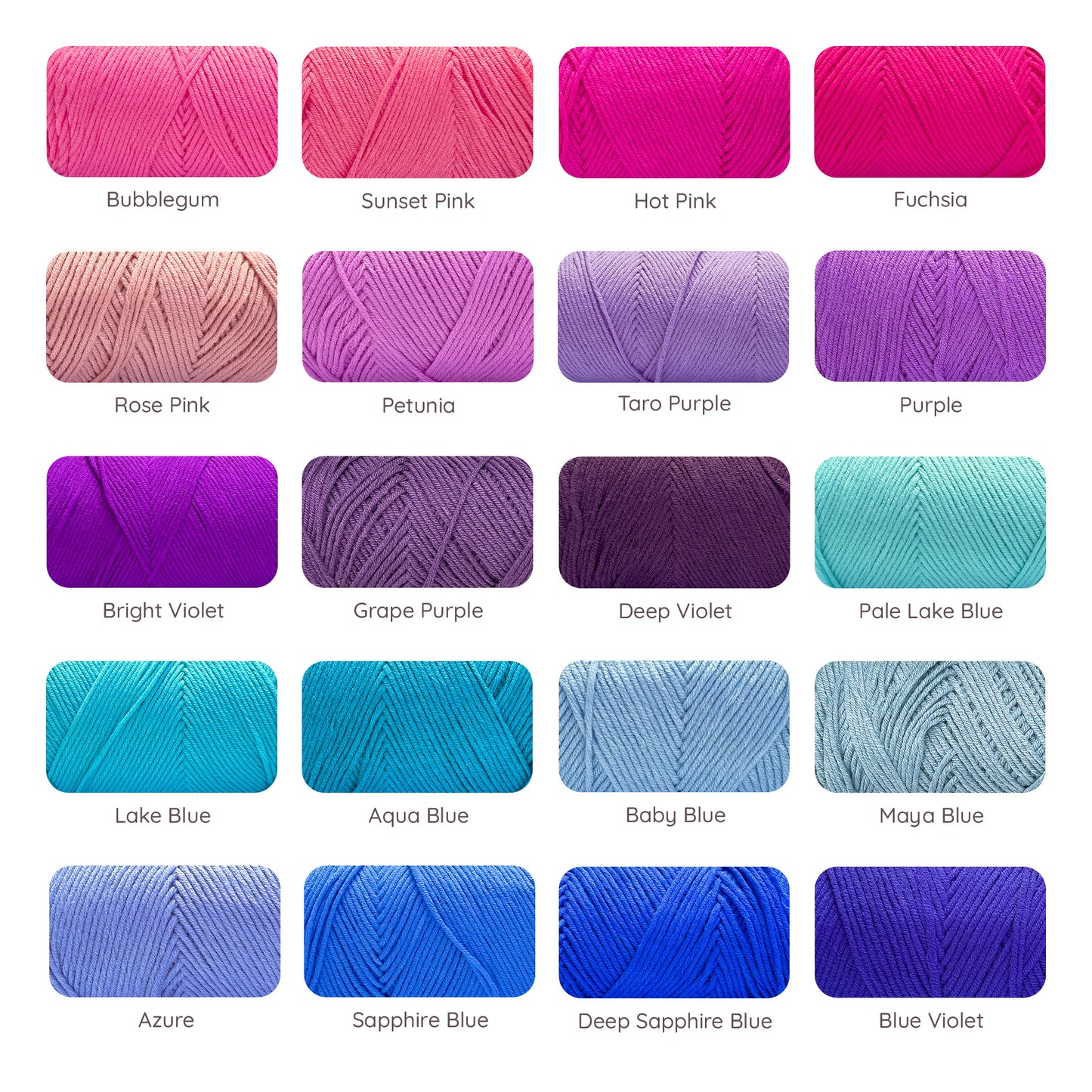 Jumbo 5ply Milk Cotton Yarn Premium Soft Acrylic Polyester Blend DK (approx 200 grams) - 2 of 2